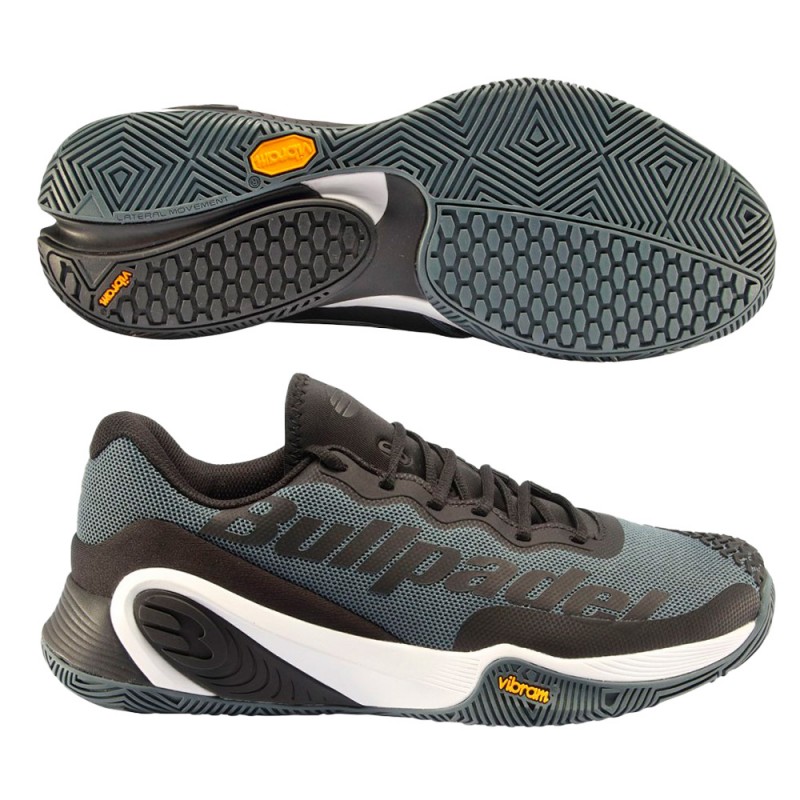 Chaussures Bullpadel Hack Vibram 23I noir blanc Chaussures Bullpadel Hack Vibram 23I noir blanc