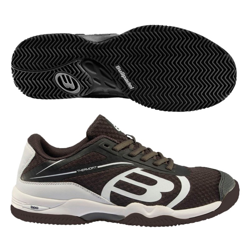 Chaussures Bullpadel Beker 23I blanc anthracite Chaussures Bullpadel Beker 23I blanc anthracite