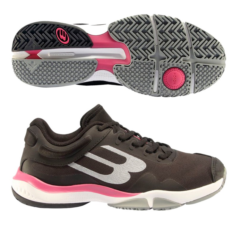 Chaussures Bullpadel Flow Hybrid Fly 23I noir fuchsia Chaussures Bullpadel Flow Hybrid Fly 23I noir fuchsia