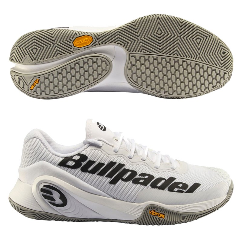 Chaussures Bullpadel Hack Vibram 23I blanches Chaussures Bullpadel Hack Vibram 23I blanches