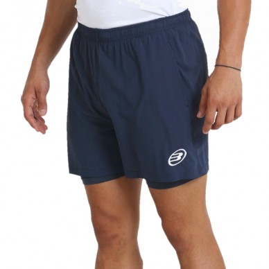 Short Bullpadel Yente 23I bleu délavé