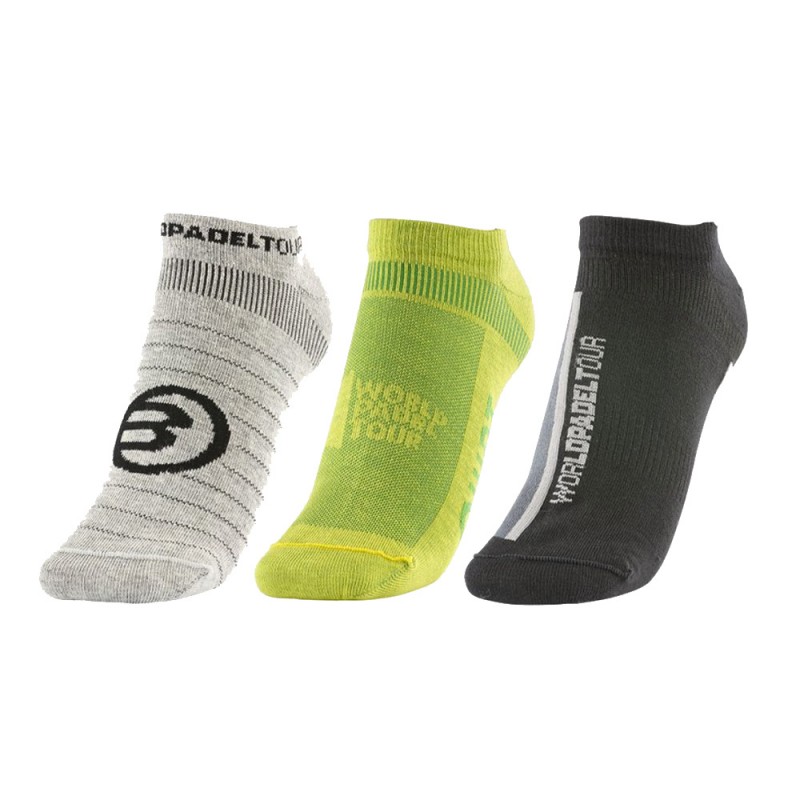Pack de chaussettes Bullpadel BP-WPT2309 3 couleurs Pack de chaussettes Bullpadel BP-WPT2309 3 couleurs