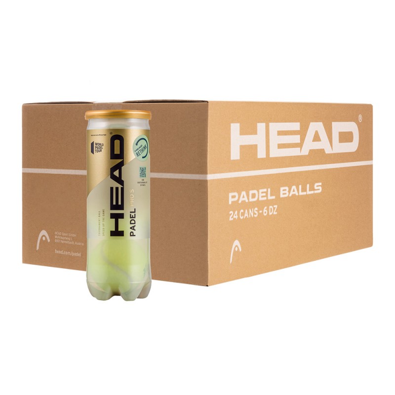 Carton Balles Head Padel Padel Pro S 24 x 3