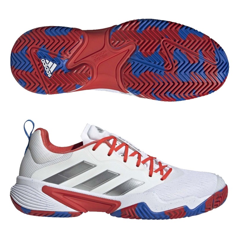 Chaussures Adidas Barricade FMT M blanc 2023 Chaussures Adidas Barricade FMT M blanc 2023