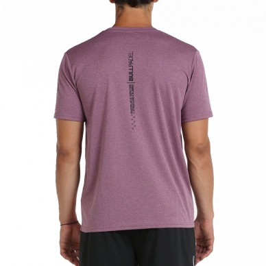 T-shirt Bullpadel Orisa tamisé raisin vigore