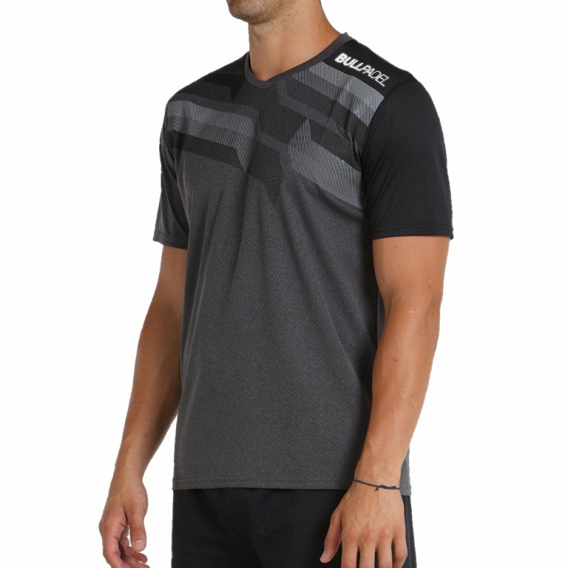 T-shirt Bullpadel Oxear vigore noir T-shirt Bullpadel Oxear vigore noir