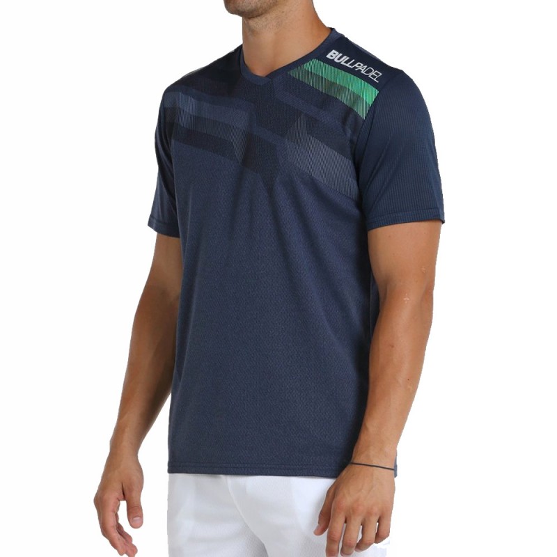 T-shirt Bullpadel Oxear Vigore des océans profonds T-shirt Bullpadel Oxear Vigore des océans profonds