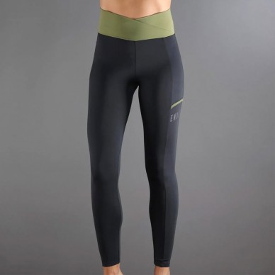 Leggings Endless Cross Pocket noir army