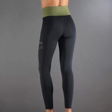 Leggings Endless Cross Pocket noir army