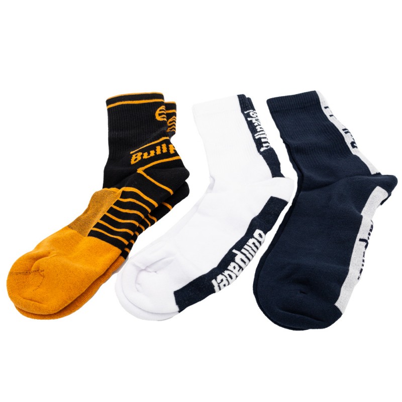 Pack de chaussettes Bullpadel BP2306 FW 3 couleurs Pack de chaussettes Bullpadel BP2306 FW 3 couleurs