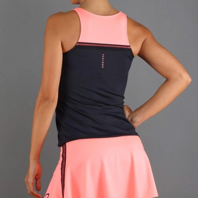 T-Shirt Endless Lux Ribbon noir corail