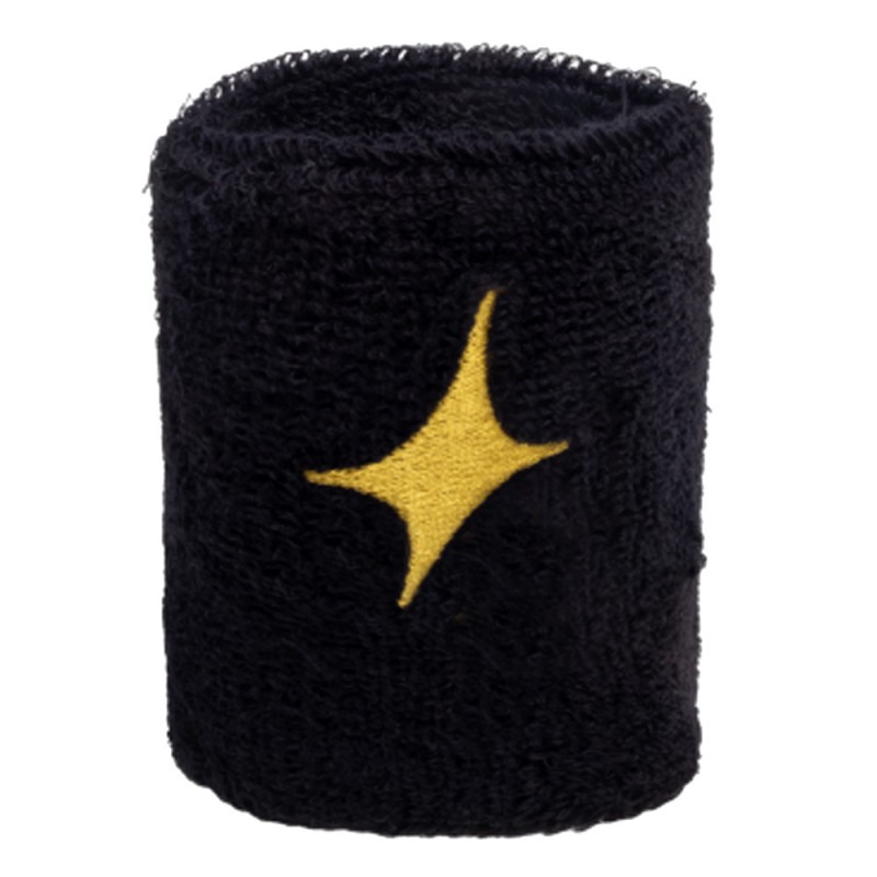 Poignet Star Vie noire Étoile dorée Poignet Star Vie noire Étoile dorée