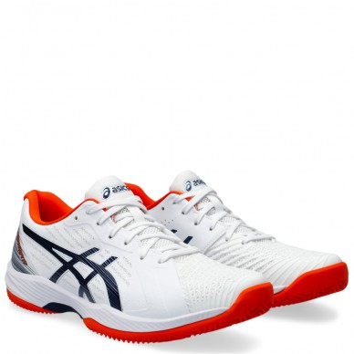 chaussures Asics Solution Swift FF Clay white blue expanse 2024