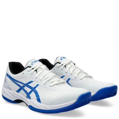 Chaussures Asics Gel Game 9 Clay OC White Tuna Blue 2024