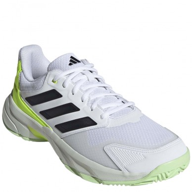 Chaussures Adidas Courtjam Control M yellow white 2024