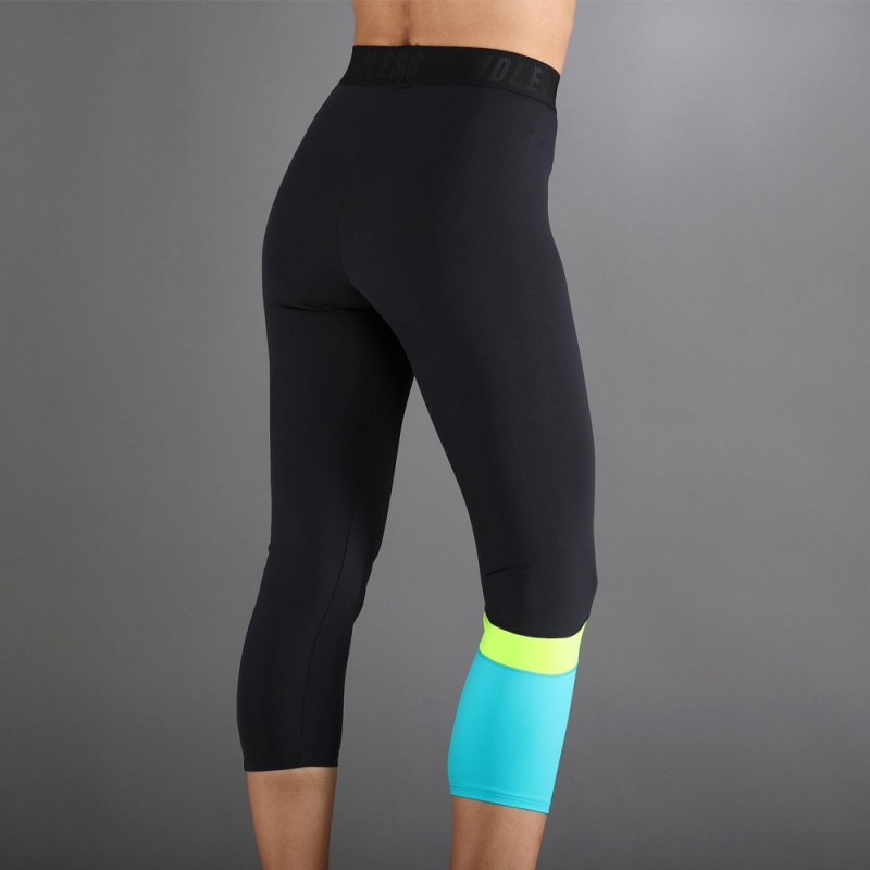 Leggings Endless Line Pocket 7/8 noir bleu Leggings Endless Line Pocket 7/8 noir bleu