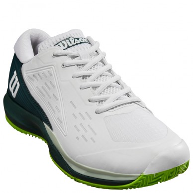 Chaussures Wilson Rush Pro Ace Clay white ponderosa green 2024