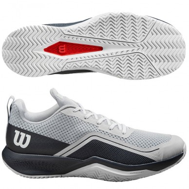 Chaussures Wilson Rush Pro Lite pearl blue ebony 2024