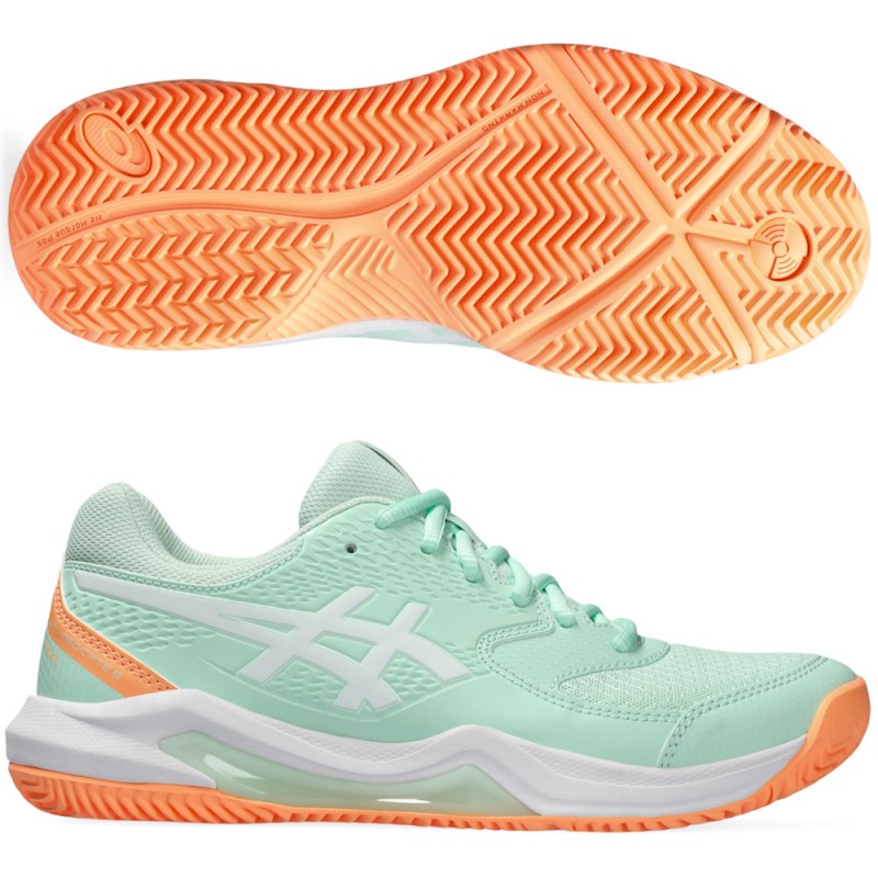 chaussures Asics Gel Dedicate 8 Padel mint tint white 2024 chaussures Asics Gel Dedicate 8 Padel mint tint white 2024