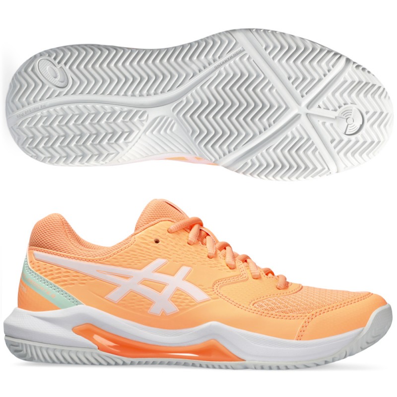 chaussures Asics Gel Dedicate 8 Padel bright sunstone white 2024