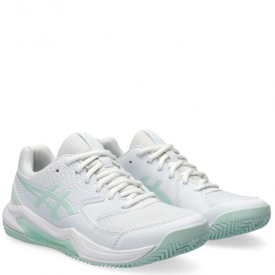 chaussures Asics Gel Dedicate 8 Clay white pale blue 2024