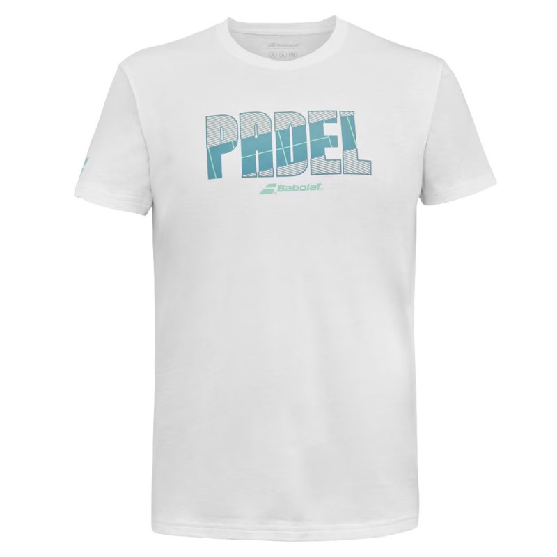 t-shirt Babolat Cotton Tee men blanc