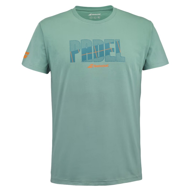 t-shirt Babolat Cotton Tee men vert