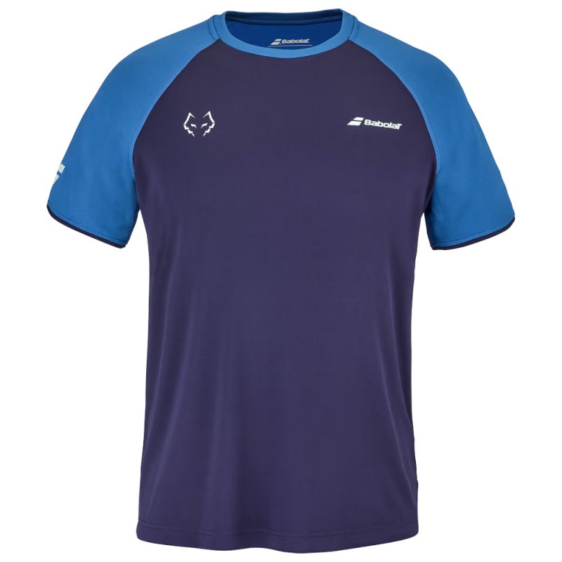 t-shirt Babolat Crew Neck Tee Lebron bleu t-shirt Babolat Crew Neck Tee Lebron bleu