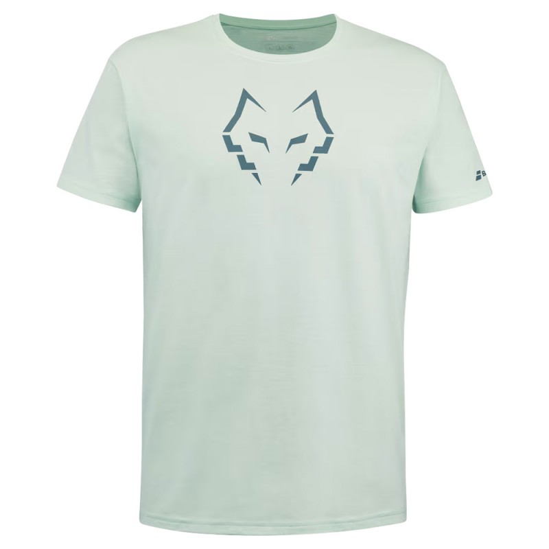 t-shirt Babolat Cotton Tee Lebron vert clair t-shirt Babolat Cotton Tee Lebron vert clair