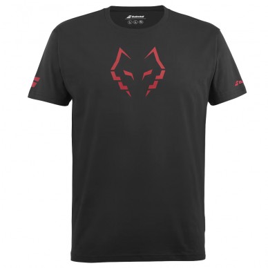 t-shirt Babolat Cotton Tee Lebron noir