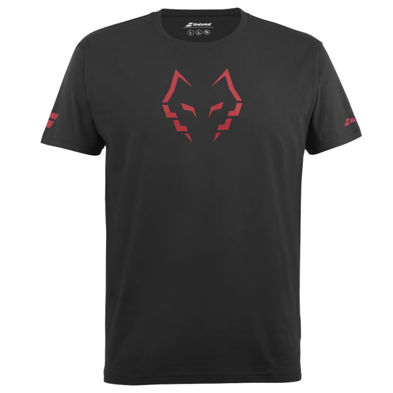 t-shirt Babolat Cotton Tee Lebron noir t-shirt Babolat Cotton Tee Lebron noir