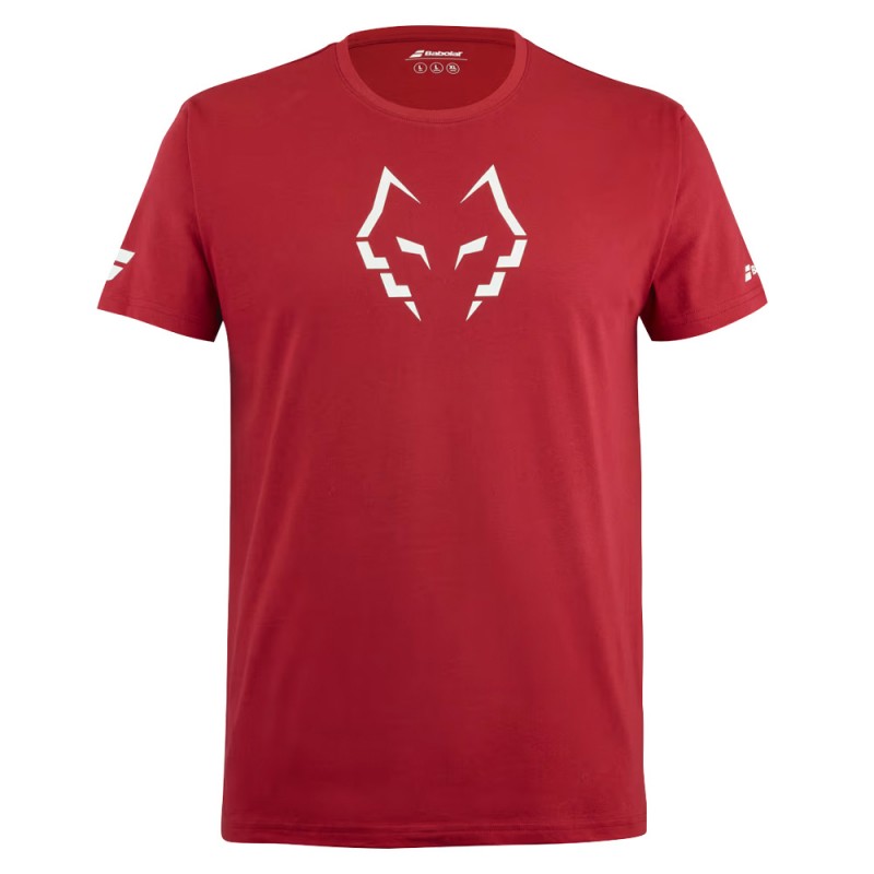 t-shirt Babolat Cotton Tee Lebron rouge t-shirt Babolat Cotton Tee Lebron rouge