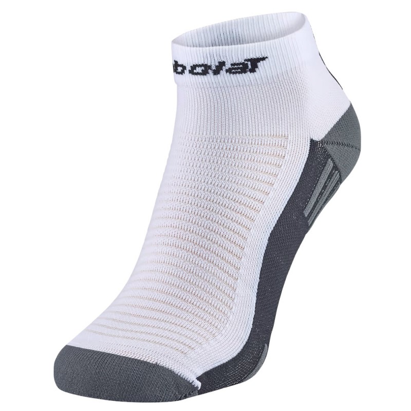 chaussettes Babolat Padel Quarter Socks noir blanc