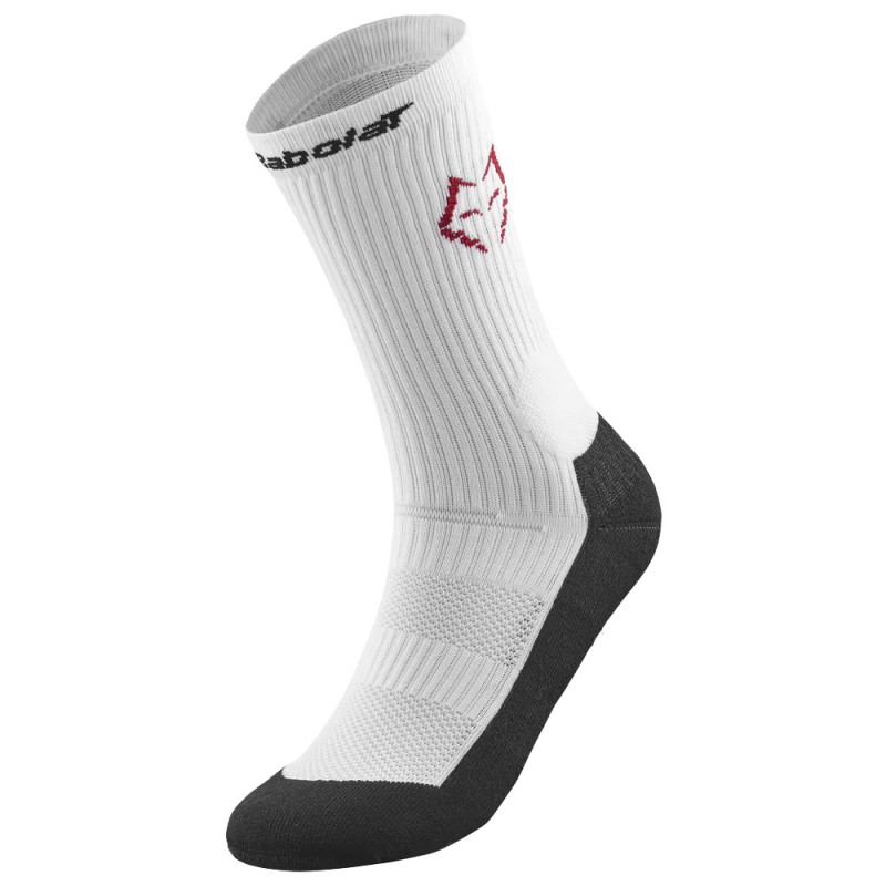 chaussettes Babolat Mid-Calf socks Lebron noir blanc chaussettes Babolat Mid-Calf socks Lebron noir blanc