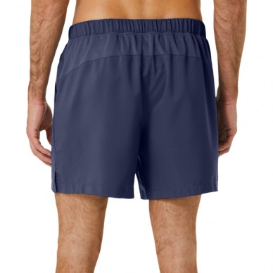 short Asics Men Court 7In en bleu orage