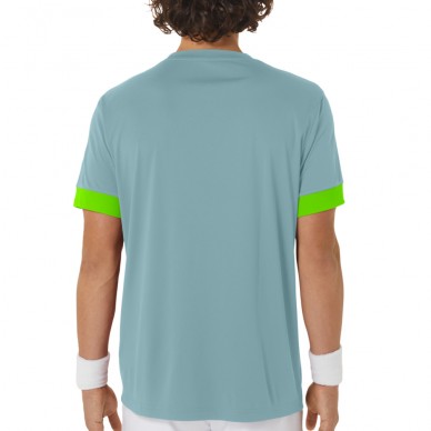 T-shirt Asics Men Court SS Top teinte turquoise