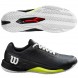 Chaussures Wilson Rush Pro 4.0 Clay black white safety yellow 2024
