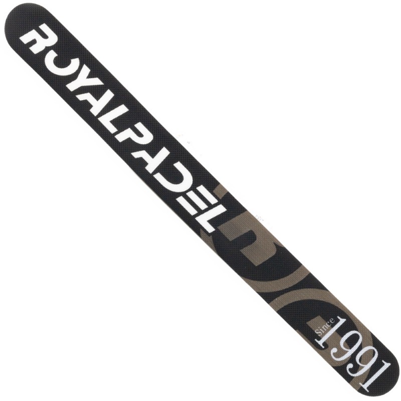 Protecteur Royal Padel Logo Noir Gris Protecteur Royal Padel Logo Noir Gris