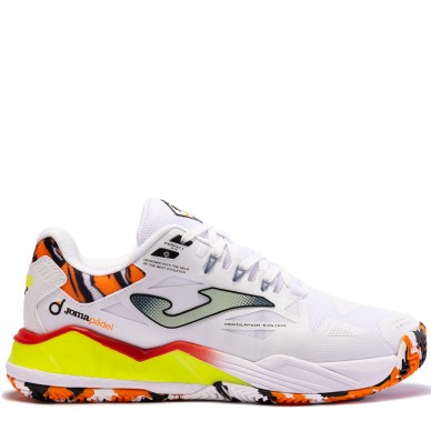 Chaussures Joma Spin Men 2402 white yellow 2024