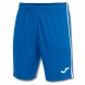 short Joma Open III royal blanc