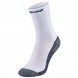 chaussettes Babolat Padel mid - calf blanc vert