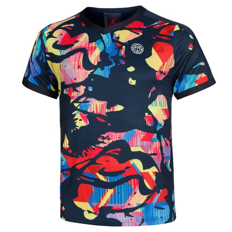 t-shirt Bidi Badu Wild Arts V-Neck multicolor t-shirt Bidi Badu Wild Arts V-Neck multicolor