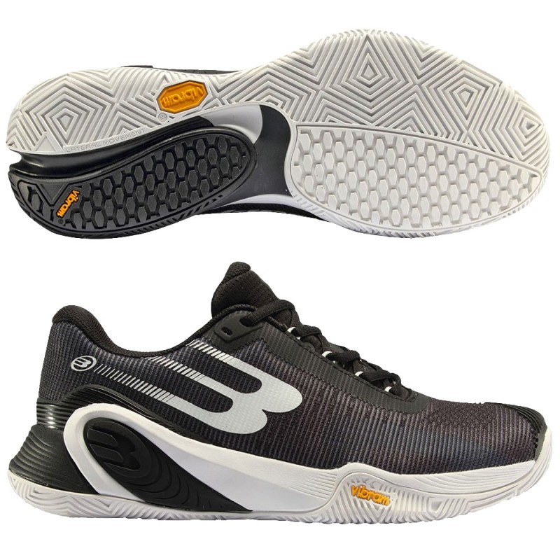 Chaussures Bullpadel Hack Vibram 24V black 2024