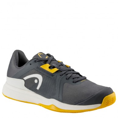 Chaussures Head Sprint Team 3.5 Clay dark grey banana 2024