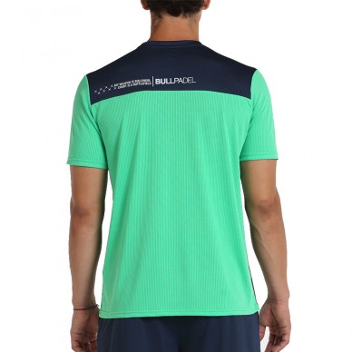 T-shirt Bullpadel Optar vert vibrant