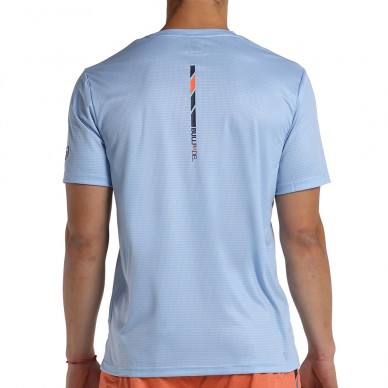 T-Shirt Bullpadel Lacar bleu glacier