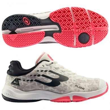 Chaussures Bullpadel Flow 24V white carbon 2024