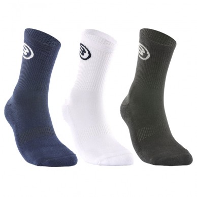 chaussettes Bullpadel BP2409 pack 3 couleurs