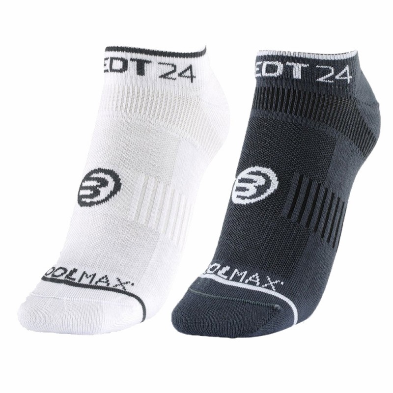 chaussettes Bullpadel BP24PRW bleu ombre blanc