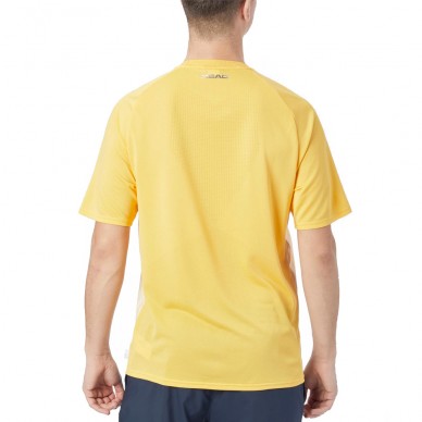 T-Shirt Head Performance jaune